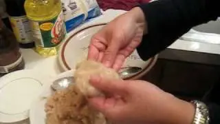 How to cook Thai shrimp cake ทอดมันกุ้ง
