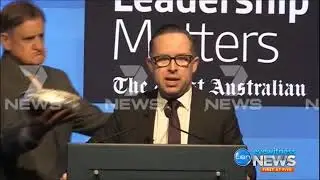 qantas boss alan joyce cops a cream pie