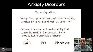 Anxiety-OCD-Trauma-Stress Related Disorders