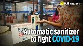 Inker Robotics develops automatic hand sanitizer dispenser
