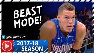 Aaron Gordon CRAZY Highlights vs Nets (2017.10.24) - Career-HIGH 41 Pts, 12 Reb, CLUTCH!