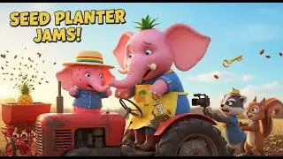 Real Farm Elephant 🚜🚜 SEED PLANTER JAMS! Sweetie Overloads &ndash; Seeds Fly Wild!