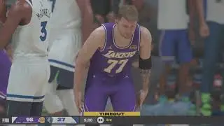 Timberwolves vs Lakers NBA 2K26
