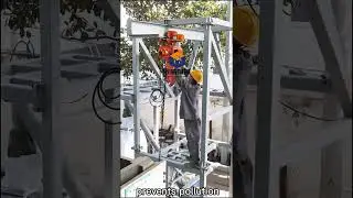 Ton bag unloading machine