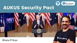 AUKUS Security Pact | Concept Class | UPSC CSE 2021/22 | The Concept | Bhanu P Arya