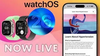 Apple Watch Hypertension Detection Is LIVE