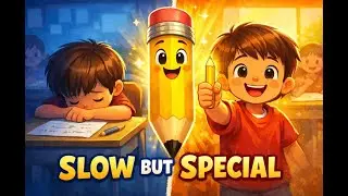 The Slow Pencil in Class✏️ | A Beautiful Kids Story About Confidence