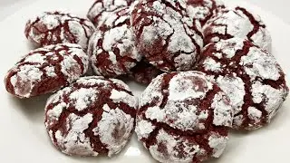 Печенье с хрустящей корочкой из сливочного сыра &laquo;Красный бархат&raquo;