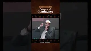 Does god exist by lalantop - meaning of Argument of Contingency