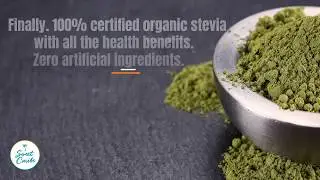 Tropical Green Leaf Stevia Powder - Certified Organic