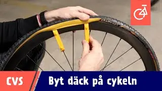 Byt däck på cykeln