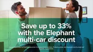 Multi-car discount - You're a team | Elephant Insurance #carinsurance #carinsurancequotes #