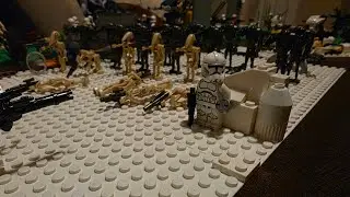 Lego Star wars snow stop motion 