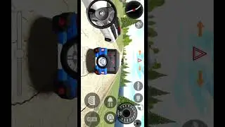 Modified Mahindra Thar 👿 new driving long jump challenge 🎯 Indian Cars Simulator 3D gadi wala games