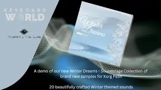 Korg Pa5x - New sounds - Soundstage Collection - Winter Dreams