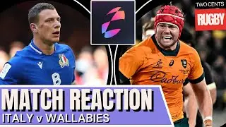 MASSIVE RESULT | Italy v Wallabies Review | Test Rugby 2025
