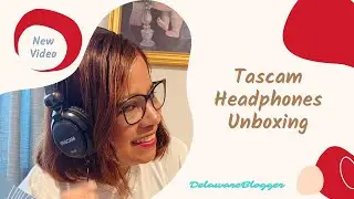 TASCAM Headphones Unboxing