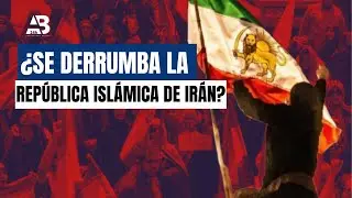 ¿Se derrumba la República Islámica de Irán? Irán iza la antigua bandera del Sha