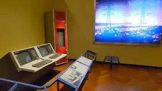 1991 Bailey infi 90 Power Plant Control System on display at the Henry Ford museum in Dearborn