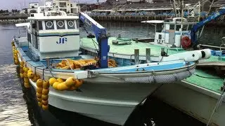 The Adventures of Papa and Ian-Kun [1st Boat Ride] Himeshima, Fukuoka Japan