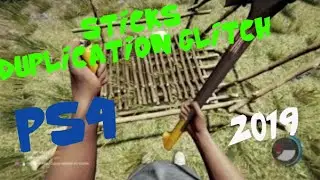 The forest|| 2019 Stick duplication glitch || Ps4 || Solo