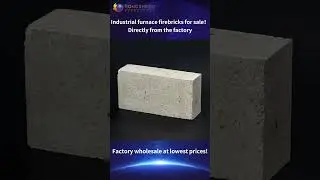 Industrial furnace refractory bricks, high-quality furnace lining materials.#refractorymaterials