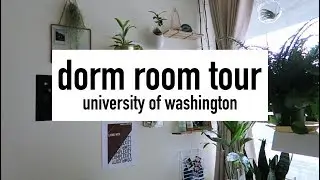 DORM ROOM TOUR 2018 | UNIVERSITY OF WASHINGTON - MCMAHON HALL (SINGLE ROOM)