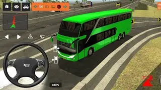 BUS SIMULATOR INDONESA || 🚍Bus&nbsp; Driving👮&zwj;♂️ City &bull; new Coach bus Simulator-Android Gameplay Bus 2025