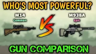 M14 Vs M93ba Sniper in Mini Militia