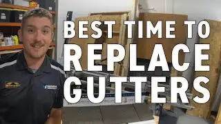 Best Time to Replace Gutters // Northface Construction