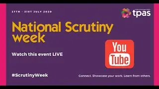 Live Scrutiny Week Launch & Clive Betts Tenant Panel Discussion
