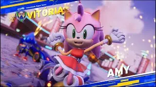 Sonic Racing CrossWorlds Gameplay Part 85 - Amy (Jss Mod) X Metal Sonic - Egg Grand Prix
