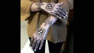 Square mehndi design #short #mehndidesign #hennamehndi