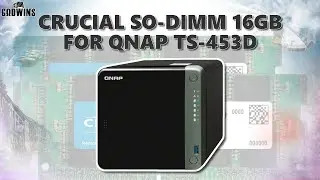 Crucial SO-DIMM Ram 16GB pro QNAP TS-453D