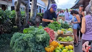 Kauai Farmer Market at Kukuiula shops Every Wed 3:30. Live Feb 7. Poipu, southshore
