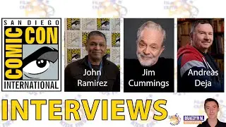 Braedyn M. interviews Jim Cummings, Andreas Deja and John Ramirez at SDCC 2025
