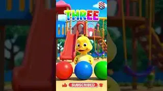 Funny Duck Teacher Counting One to Ten