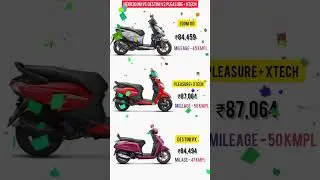 Hero Zoom vs Destini vs Pleasure Plus Xtec | #HeroZoom #HeroDestini #HeroPleasurePlusXtec