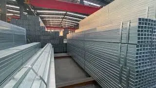 Galvanized rectangular tube, square and stylish, corrosion-resistant and durable~