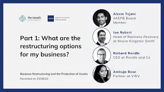 Part 1: Restructuring Options for Businesses - AKEPB