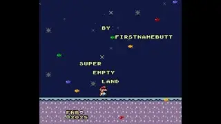 Super Empty Land - Super Mario World ROM Hack - Full Game
