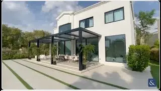 Fully upgraded and extended: 4-BR with STUNNING infinity pool in Jumeirah Islands