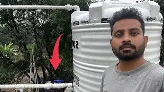 600 Ltr Water Tank Installation 🎽 | বাড়ির ছাঁদে জলের ট্যাঙ্ক লাগানো হল