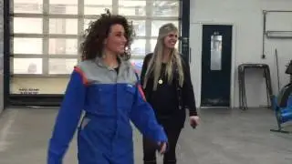 Opnames 'Babes in Business' bij Van Winkoop 1