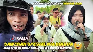 Spesial !! Penyawer Kreatif Mengalungkan Uang Ke Nia Dirgha Irama Dopang Live Mapak Belatung 2026