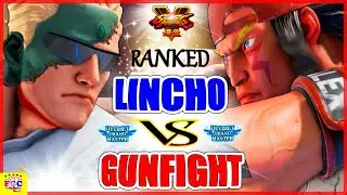 『スト5』Lincho（ナッシュ） 対 ガンファイト（LP1位アレックス）｜ Lincho (Nash) VS Gunfight(Alex)🔥FGC🔥