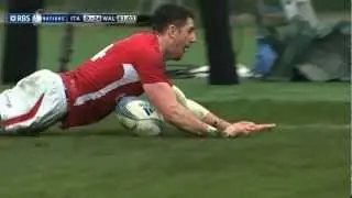 Italy v Wales 2nd Half Highlights 23 Feb 2013