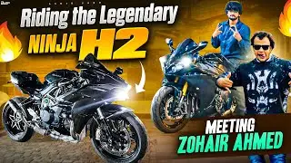 FIRST TIME RIDING THE MIGHTY NINJA H2 | FT @zoer6n  | TELUGU MOTOVLOG | SABUSPEC | ASHIK SABU.