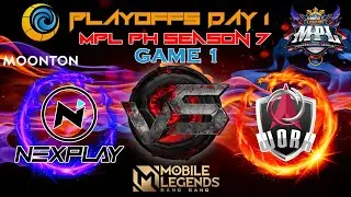 NXP vs WORK [Game 1] | MPL-PH S7 Playoffs Day 1 (FILIPINO) | MLBB