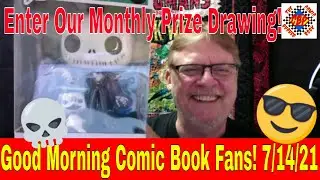 Good Morning Comic Book Fans! 7/14/21 New Comic Stacks Growing! Funko Jack!